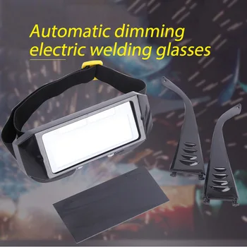 Solar Powered Auto Darkening Welding Glasses Eyes Protector Welding Helmet Goggles Safety Mask for Welding Machine Equipment
Solar Powered Auto Darkening Welding Glasses Eyes Protector Welding Helmet Goggles Safety Mask for Welding Machine Equipment