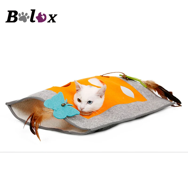 Cat Bed Blanket Pet Cat Intelligence Play Toys Bell Tent Cat Play Tunnel Pet Sleeping Bed House Pet Mat Products
Cat Bed Blanket Pet Cat Intelligence Play Toys Bell Tent Cat Play Tunnel Pet Sleeping Bed House Pet Mat Products