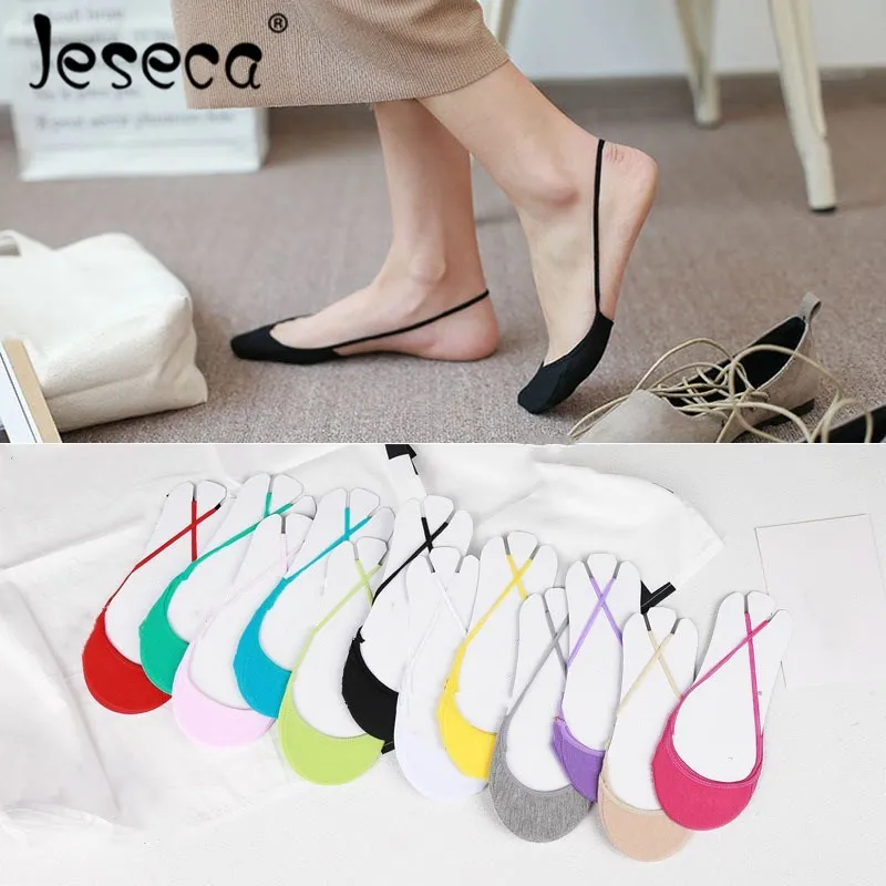 Jeseca 5Pairs/Lot Candy Color Invisible Sock Slippers Women Summer Breathable No Show Socks Girls Cotton Soft Non-slip Boat Sock
Jeseca 5Pairs/Lot Candy Color Invisible Sock Slippers Women Summer Breathable No Show Socks Girls Cotton Soft Non-slip Boat Sock