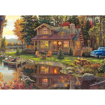 Full Square/Round Diamond Painting DIY Diamond Embroidery Cabin in the Woods Cross stitch Rhinestone Mosaic Decor HYY
Full Square/Round Diamond Painting DIY Diamond Embroidery Cabin in the Woods Cross stitch Rhinestone Mosaic Decor HYY