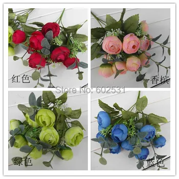 SPR Bride holding flowers Five forks spring tea roses Wedding artificial flowers Bouquet table flower party decorations flowers
SPR Bride holding flowers Five forks spring tea roses Wedding artificial flowers Bouquet table flower party decorations flowers