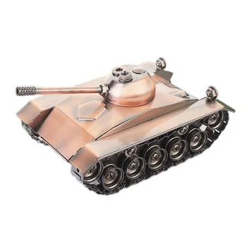 Metal Tank Military Simulation Model Creative Characteristic Handicraft ornaments
Metal Tank Military Simulation Model Creative Characteristic Handicraft ornaments