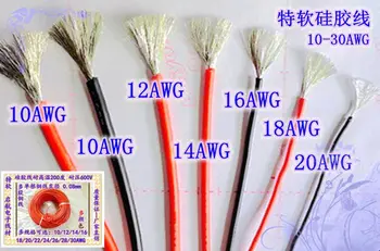 20M high temperature flexible silicone wire color option 16awg silicone wire Multimeter lead wire cable
20M high temperature flexible silicone wire color option 16awg silicone wire Multimeter lead wire cable