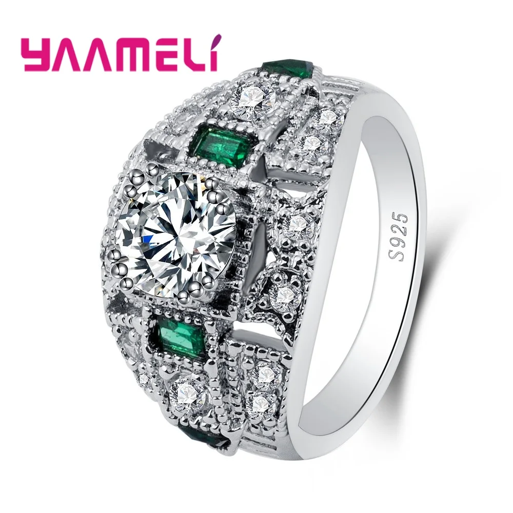 YAAMELI Brand Crystal Jewelry Fashoin Women Men Unisex Luxury Wide Rings Wholesale 925 Sterling Silver Wedding Jewelry
YAAMELI Brand Crystal Jewelry Fashoin Women Men Unisex Luxury Wide Rings Wholesale 925 Sterling Silver Wedding Jewelry