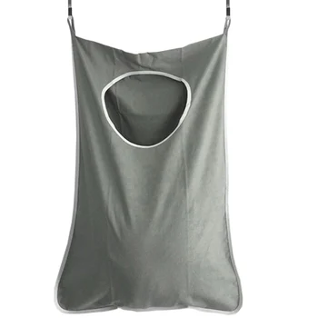 Creative Useful Hanging Laundry Hamper Bag with Stainless Steel Door Hooks Oxford Cloth Recycle Bag XH8Z 
Creative Useful Hanging Laundry Hamper Bag with Stainless Steel Door Hooks Oxford Cloth Recycle Bag XH8Z
