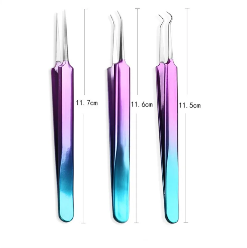 Stainless Steel Acne Needle Tweezers Blackhead Acne Remover Face Care Tool Multi-purpose Extention False Eye Lash Eyelashes
Stainless Steel Acne Needle Tweezers Blackhead Acne Remover Face Care Tool Multi-purpose Extention False Eye Lash Eyelashes