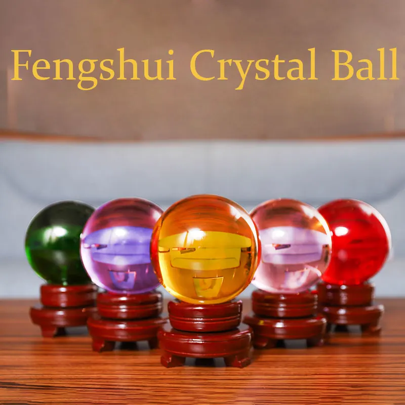 Crystal Multicolor Photography Ball Transparent Spheres Glass Ball Table Ornament Craft Decor Feng Shui Christmas Magic Gift
Crystal Multicolor Photography Ball Transparent Spheres Glass Ball Table Ornament Craft Decor Feng Shui Christmas Magic Gift