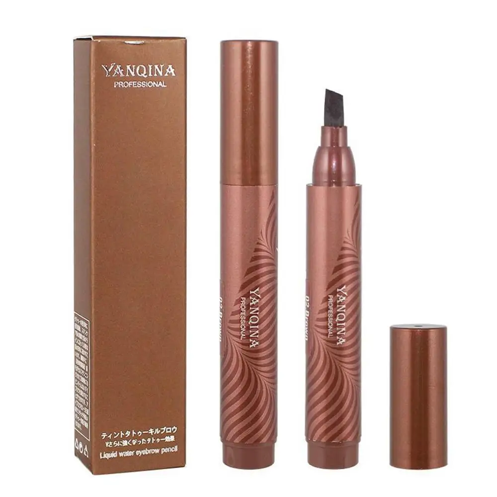 1 PC Eyebrow Pencil + Tint Eyebrow Liquid Waterproof 72H Long Lasting Eyebrow Tattoo Tint Pen Brow Line Pen Beauty Cosmetic Tool
1 PC Eyebrow Pencil + Tint Eyebrow Liquid Waterproof 72H Long Lasting Eyebrow Tattoo Tint Pen Brow Line Pen Beauty Cosmetic Tool