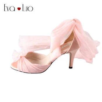 CHS421 Custom Made Riband Peach Bridal Wedding Shoes Dress Sandals Women Shoes High Heels Sandals
CHS421 Custom Made Riband Peach Bridal Wedding Shoes Dress Sandals Women Shoes High Heels Sandals
