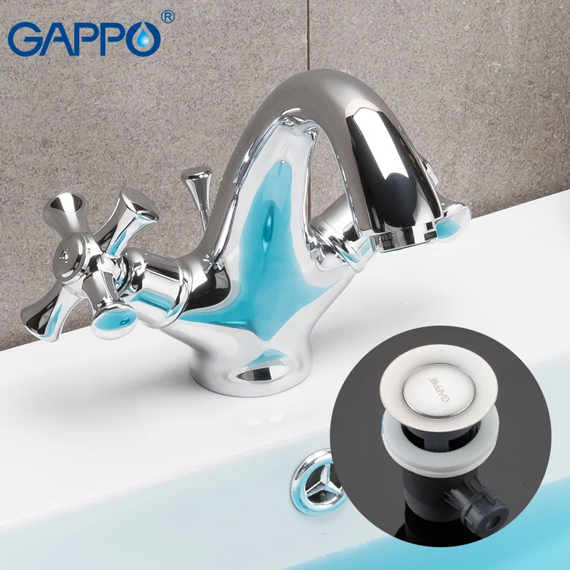 

GAPPO Basin Faucets chrome waterfall faucet Deck mount basin mixer brass faucet taps bath mixer tap bathroom basin torneira