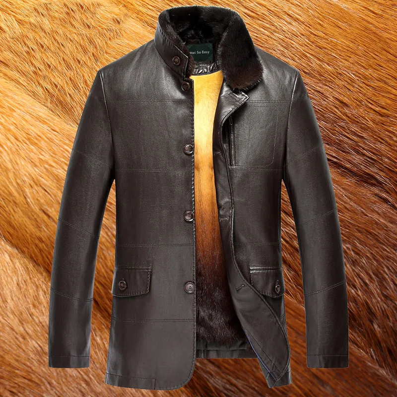 new Gold Rabbit Hair Leather Liner Thickening Men Winter Male Mink Casual Fur Turn-down Collar Single Breasted coat size M-3XL
new Gold Rabbit Hair Leather Liner Thickening Men Winter Male Mink Casual Fur Turn-down Collar Single Breasted coat size M-3XL