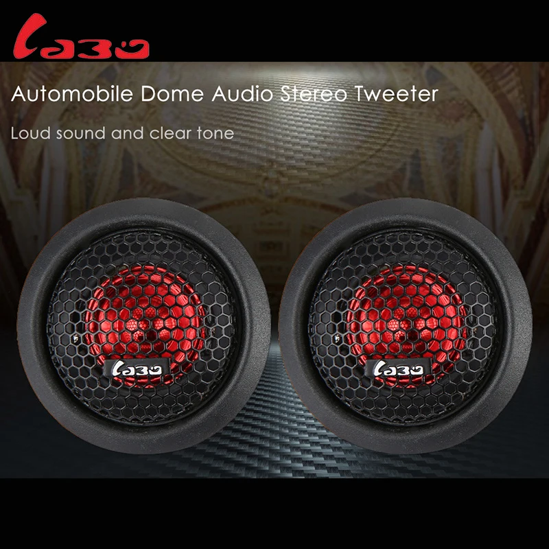Paired LABO LB-GY106A Car Speaker Automobile Dome Sound Music Tweeter 13mm KSV Voice Coil High Sensitivity
Paired LABO LB-GY106A Car Speaker Automobile Dome Sound Music Tweeter 13mm KSV Voice Coil High Sensitivity