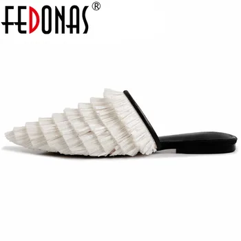 FEDONAS Women New Concise Elegant Pumps Quality Cane Low Heels Pointed Toe Summer Sandals Dress Shoes Woman Basic Retro Sandals
FEDONAS Women New Concise Elegant Pumps Quality Cane Low Heels Pointed Toe Summer Sandals Dress Shoes Woman Basic Retro Sandals