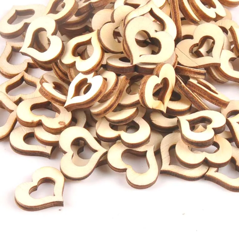 17x20mm 50Pcs Hollow Out Heart Wooden Ornament For DIY Crafts Scrapbook Accessories Handmade Wood Slices Home Decoration m1774
17x20mm 50Pcs Hollow Out Heart Wooden Ornament For DIY Crafts Scrapbook Accessories Handmade Wood Slices Home Decoration m1774