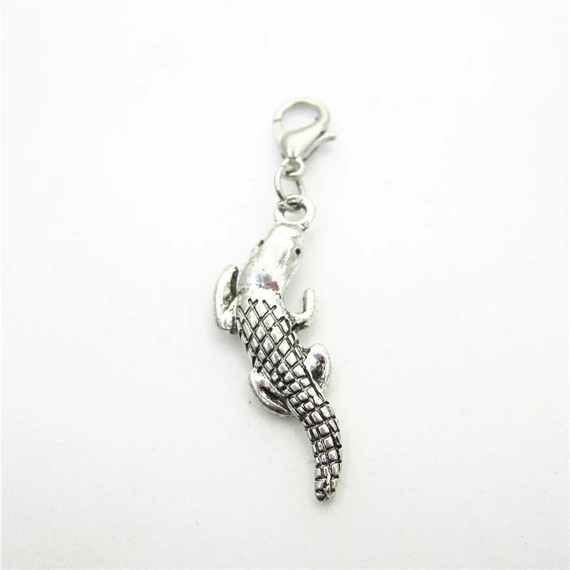 2018 New Arrive 20pcs/lot Crocodile Charms Dangle Charms Hanging Charm DIY Jewelry Accessories Lobster Clasp charms
2018 New Arrive 20pcs/lot Crocodile Charms Dangle Charms Hanging Charm DIY Jewelry Accessories Lobster Clasp charms