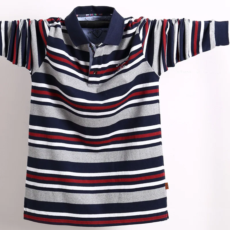 Clothes Men Polo Shirts Full Sleeve Tops Male Tees Mens Clothing Casual Cotton Tee Office Wear Polo Shirt Men Plus Size Striped
Clothes Men Polo Shirts Full Sleeve Tops Male Tees Mens Clothing Casual Cotton Tee Office Wear Polo Shirt Men Plus Size Striped