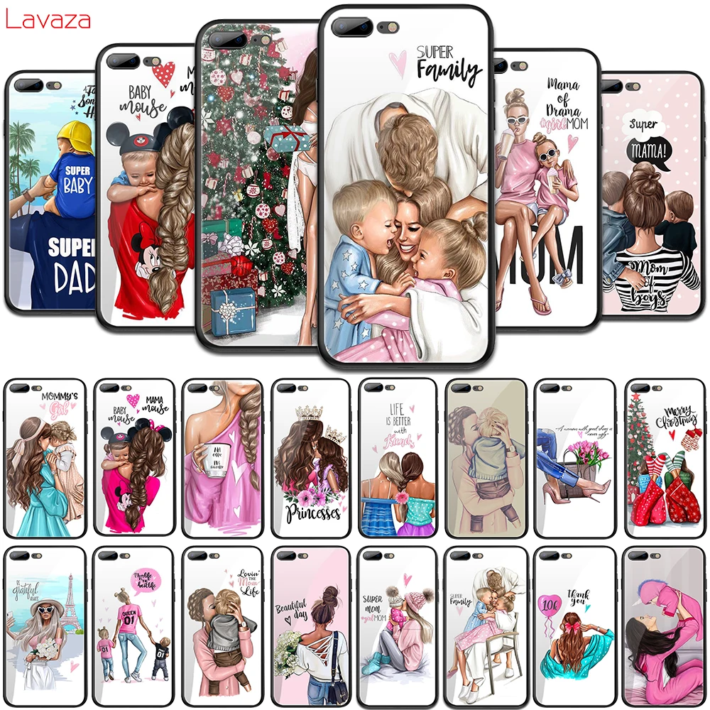 Lavaza Brown Hair Baby Mom Girl Queen Tempered Glass TPU Cover for iPhone 6 6S 7 8 Plus 5 5S SE XR X XS 11 Pro MAX Case
Lavaza Brown Hair Baby Mom Girl Queen Tempered Glass TPU Cover for iPhone 6 6S 7 8 Plus 5 5S SE XR X XS 11 Pro MAX Case