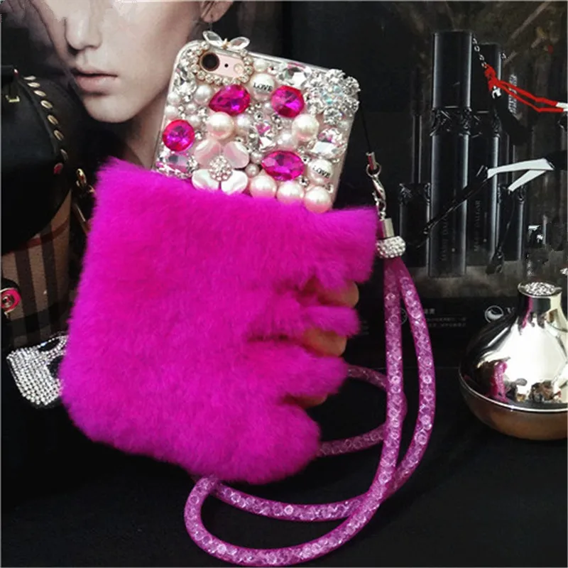For Xiaomi Redmi 7 6 5 plus 6A Max 3 For Redmi Note 7 5 Luxury rabbit fur buckle Jewelled glitter soft phone case cover lanyard
For Xiaomi Redmi 7 6 5 plus 6A Max 3 For Redmi Note 7 5 Luxury rabbit fur buckle Jewelled glitter soft phone case cover lanyard