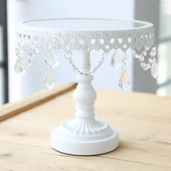 Glass Cake Stand White Iron and Glass Cake Stand Wedding Party Decoration Supplier Baking & Pastry Cake Cookie Tools 3pcs/set
Glass Cake Stand White Iron and Glass Cake Stand Wedding Party Decoration Supplier Baking & Pastry Cake Cookie Tools 3pcs/set