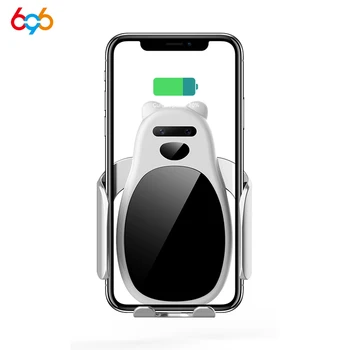696 C0 Infrared automatic induction car wireless charger for apple XS MAX for samsung S10 smart fast charger Vehicle-mounted air
696 C0 Infrared automatic induction car wireless charger for apple XS MAX for samsung S10 smart fast charger Vehicle-mounted air