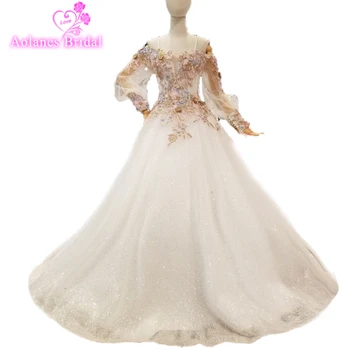 Charming Long Sleeve Lace A Line Evening Dress 2018 Sheer See Through Sashes Scoop Neck Court Train Custom Made Prom Dresses
Charming Long Sleeve Lace A Line Evening Dress 2018 Sheer See Through Sashes Scoop Neck Court Train Custom Made Prom Dresses
