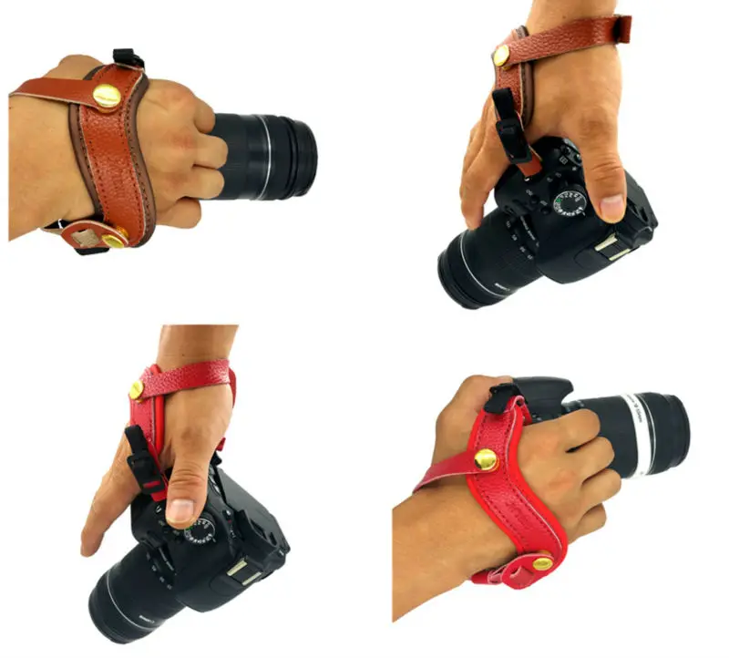 DSLR Camera Hand Strap Leather Camera Hand Wrist Strap Grip for Nikon D7100 D5500 D5300 D3200 D3300 D7100 D610 for Canon Sony
DSLR Camera Hand Strap Leather Camera Hand Wrist Strap Grip for Nikon D7100 D5500 D5300 D3200 D3300 D7100 D610 for Canon Sony