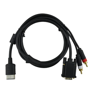 

High Definition Audio Video Cord RCA Sound Adapter HD PAL NTSC VGA box Cable for SEGA Dreamcast DC