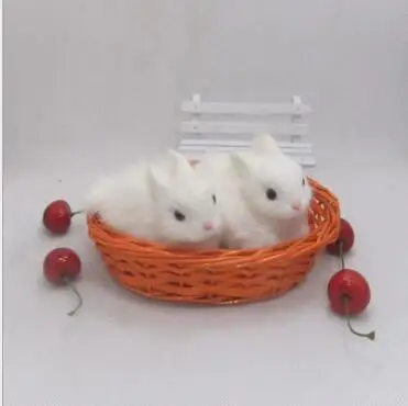 WYZHY New Year Creative Gifts Simulation Fur Animal Simulation Rabbit Friends Children Gifts 11cm X7cm X7cm
WYZHY New Year Creative Gifts Simulation Fur Animal Simulation Rabbit Friends Children Gifts 11cm X7cm X7cm