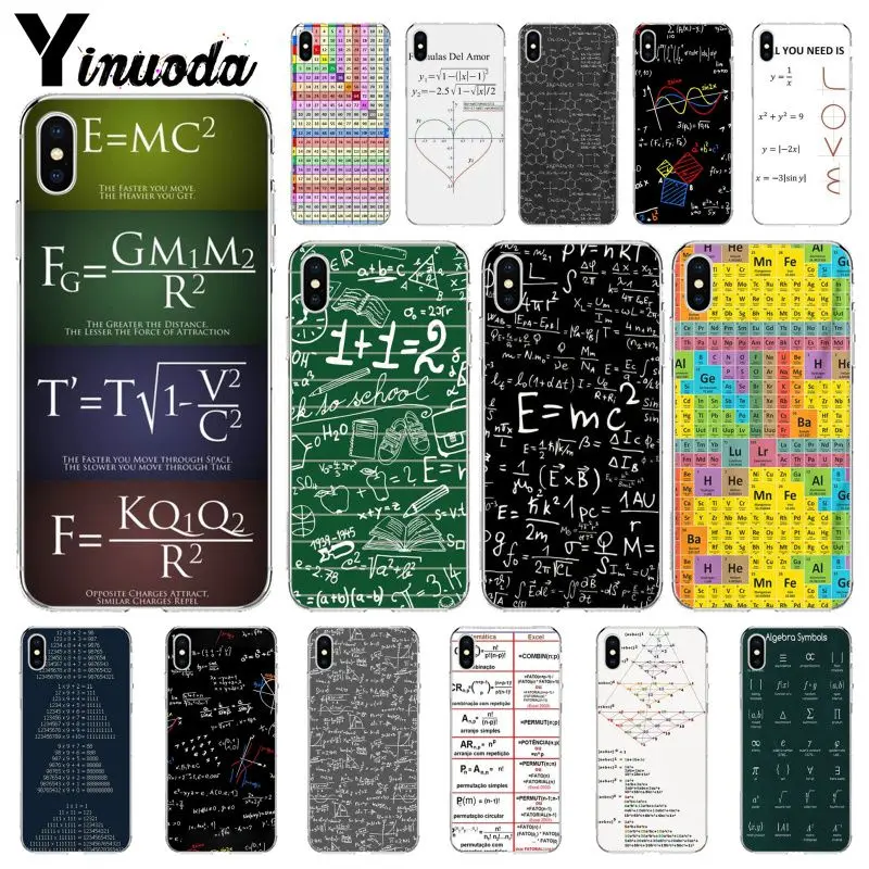 Yinuoda Mathematical physics formula expression Silicone Phone Case Cover for iPhone X XS MAX 6 6s 7 7plus 8 8Plus 5 5S SE XR
Yinuoda Mathematical physics formula expression Silicone Phone Case Cover for iPhone X XS MAX 6 6s 7 7plus 8 8Plus 5 5S SE XR