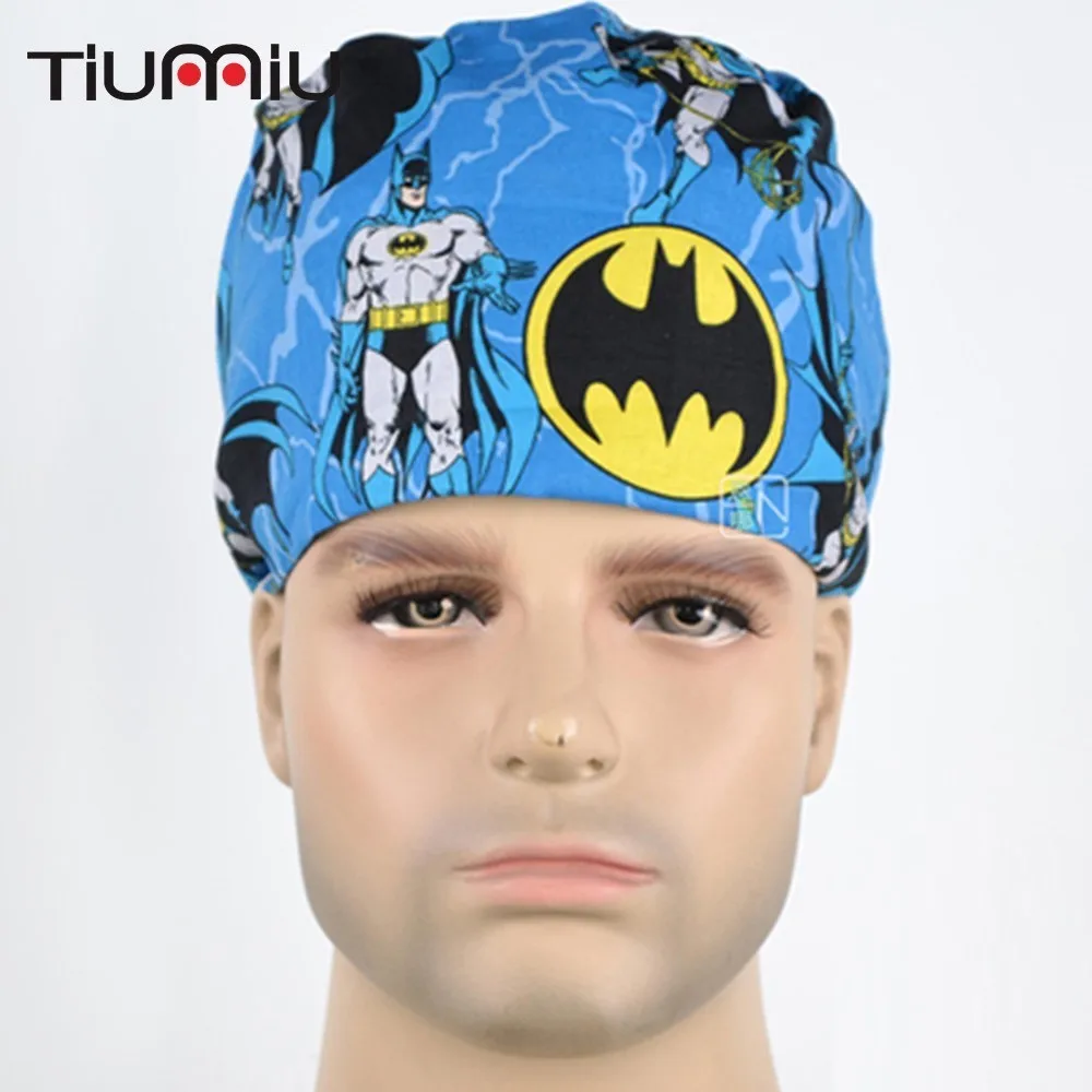 Hero Medical Surgical Scrub Caps Anesthetist Hospital Pet Doctor Nurse Dentist Beauty Salon Surgeon's Surgery Hat Film Fans
Hero Medical Surgical Scrub Caps Anesthetist Hospital Pet Doctor Nurse Dentist Beauty Salon Surgeon's Surgery Hat Film Fans