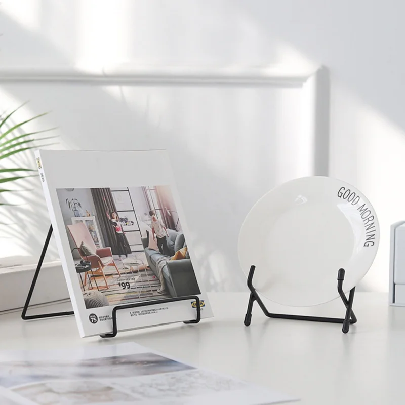 Iron Display Stand Dish Rack Plate Bowl Picture Frame Photo Book Pedestal Holder Home Decoration New
Iron Display Stand Dish Rack Plate Bowl Picture Frame Photo Book Pedestal Holder Home Decoration New