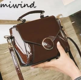 MIWIND Mini Small Square Crocodile Pattern Leather Shoulder Bag Package Clutch Women Designer Sequin Lacquered messenger bag
MIWIND Mini Small Square Crocodile Pattern Leather Shoulder Bag Package Clutch Women Designer Sequin Lacquered messenger bag
