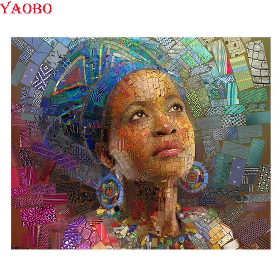 Full Square Round Diy Diamond Painting Photo customzied DIY 3D Diamond Embroidery Africa girl Cross Stitch Wedding Decoration
Full Square Round Diy Diamond Painting Photo customzied DIY 3D Diamond Embroidery Africa girl Cross Stitch Wedding Decoration