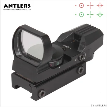 20 mm Rail Riflescope Hunting Airsoft Optics Scope Holographic Red Dot Sight Reflex 4 Reticle Tactical Gun Accessories Hot
20 mm Rail Riflescope Hunting Airsoft Optics Scope Holographic Red Dot Sight Reflex 4 Reticle Tactical Gun Accessories Hot