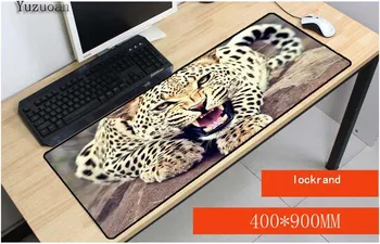 Yuzuoan Animal Leopard 900x400X3mm Notbook Mouse Mat Large Gaming Mousepad Large Lock Edge pad mouse PC Desk padmouse As Gift
Yuzuoan Animal Leopard 900x400X3mm Notbook Mouse Mat Large Gaming Mousepad Large Lock Edge pad mouse PC Desk padmouse As Gift
