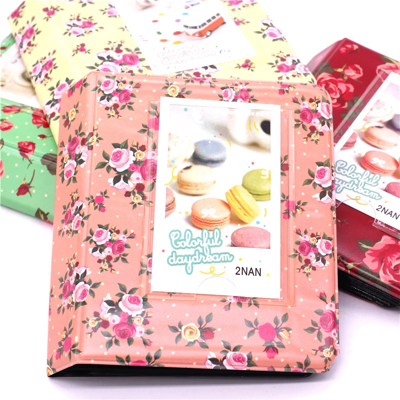 64 Pockets Flower Photo Album Wedding for 3 Inch Mini Instant Fuji Instax Polaroid & Name Card Album de Fotografia 7s 8 25 50s
64 Pockets Flower Photo Album Wedding for 3 Inch Mini Instant Fuji Instax Polaroid & Name Card Album de Fotografia 7s 8 25 50s