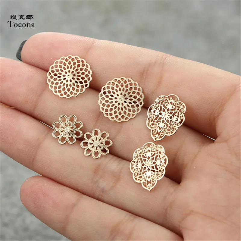 Tocona 3 pair/set Bohemian Hollow Flower Stud Earrings Set Punk Gold Alloy Earring Brincos for Women Jewelry 6550
Tocona 3 pair/set Bohemian Hollow Flower Stud Earrings Set Punk Gold Alloy Earring Brincos for Women Jewelry 6550