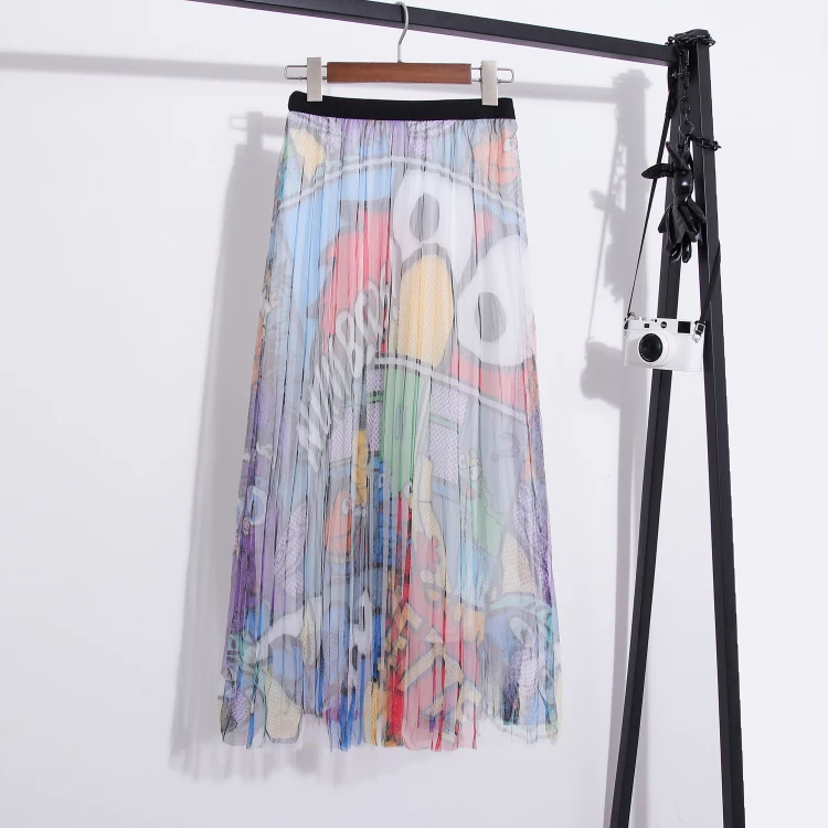 Harajuku Pleated Cartoon Mesh Midi Skirts High Waist Tulle Animal Print Skirt Women Clothes 2019 Rave Outfit
Harajuku Pleated Cartoon Mesh Midi Skirts High Waist Tulle Animal Print Skirt Women Clothes 2019 Rave Outfit
