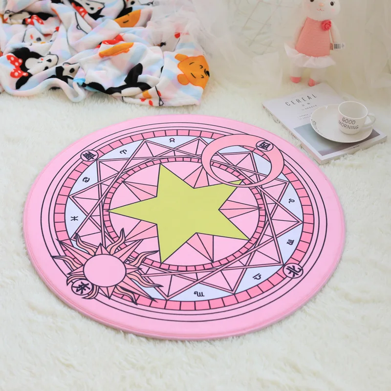 75CM Sailor Moon Printed Plush Baby Play Mat Round Cartoon Moon Star Carpet Foot pad for Bedroom Bathroom Non-slip Mat
75CM Sailor Moon Printed Plush Baby Play Mat Round Cartoon Moon Star Carpet Foot pad for Bedroom Bathroom Non-slip Mat