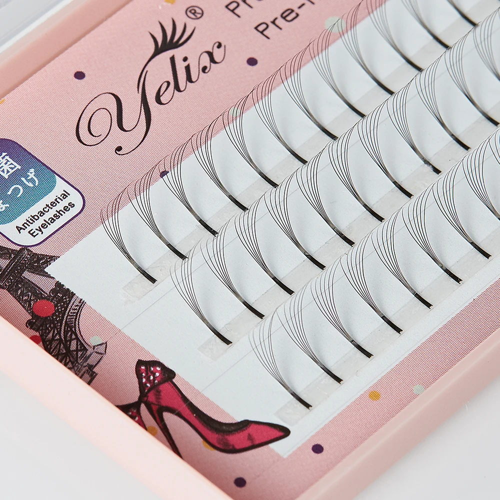 60 Bundles Premade volume fans 6d eyelash extensions C/D Curl individual lashes bundles of eyelashes mink eyelash clusters
60 Bundles Premade volume fans 6d eyelash extensions C/D Curl individual lashes bundles of eyelashes mink eyelash clusters