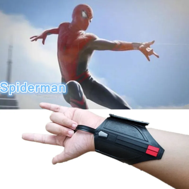 Marvel Superhero Periphery Spider-Man: Homecoming Ejection Wristband Launcher Spiderman Tights Props Accessories Toy Gift
Marvel Superhero Periphery Spider-Man: Homecoming Ejection Wristband Launcher Spiderman Tights Props Accessories Toy Gift