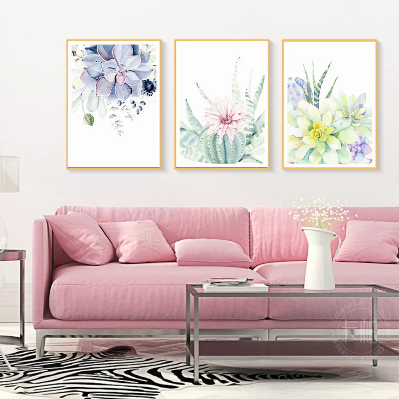 Watercolor Wall Art Canvas Painting Nordic Posters and Prints Wall Picture for Living Room Plant Flower Cactus Home Decoration
Watercolor Wall Art Canvas Painting Nordic Posters and Prints Wall Picture for Living Room Plant Flower Cactus Home Decoration