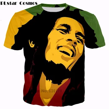 PLstar Cosmos 2019 summer Fashion new Hip hop T-shirts Reggae originator Bob Marley 3d print Men Women casual O-Neck t shirt
PLstar Cosmos 2019 summer Fashion new Hip hop T-shirts Reggae originator Bob Marley 3d print Men Women casual O-Neck t shirt