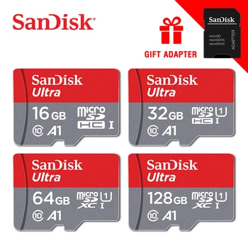 

Sandisk A1 memory card Class 10 micro sd card 16gb 32gb SDHC tf cards 100 Mb/s cartao de memoria flash 64gb micro sd 128gb SDXC