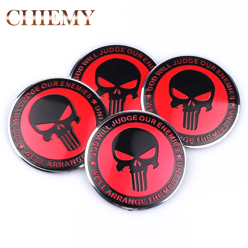 4pcs Punisher 56mm Car Steering Tire Wheel Center Car Sticker Hub Cap Emblem Badge Decal Symbol for Opel Renault Mazda BMW AUDI
4pcs Punisher 56mm Car Steering Tire Wheel Center Car Sticker Hub Cap Emblem Badge Decal Symbol for Opel Renault Mazda BMW AUDI