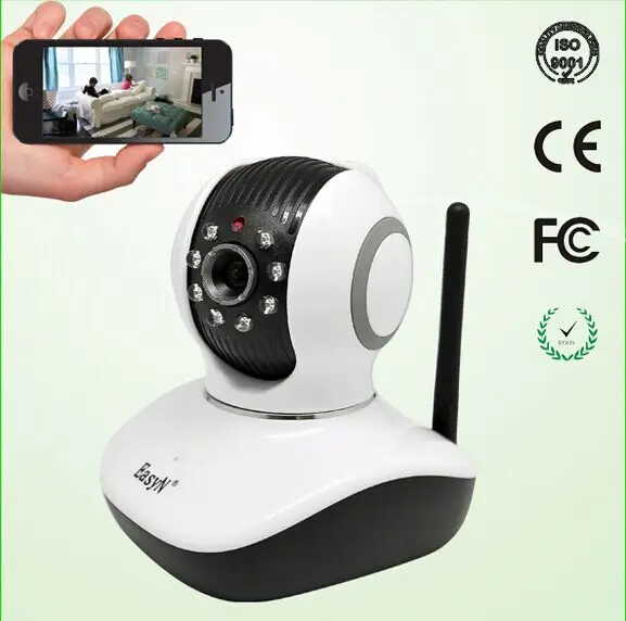 EasyN Mini 10D 1.0MP H.264 CMOS Wireless Indoor IP Camera with Pan / Tilt Night Vision Surveillance Baby Camera
EasyN Mini 10D 1.0MP H.264 CMOS Wireless Indoor IP Camera with Pan / Tilt Night Vision Surveillance Baby Camera