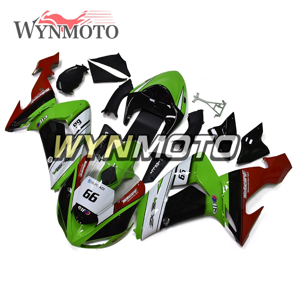 Зеленые белые полные Обтекатели для Kawasaki ZX-10R ZX10R 2006-2007 06 07 лет инъекция ABS пластмассовые Обтекатели комплекты обтекателей крышки халлы
Зеленые белые полные Обтекатели для Kawasaki ZX-10R ZX10R 2006-2007 06 07 лет инъекция ABS пластмассовые Обтекатели комплекты обтекателей крышки халлы