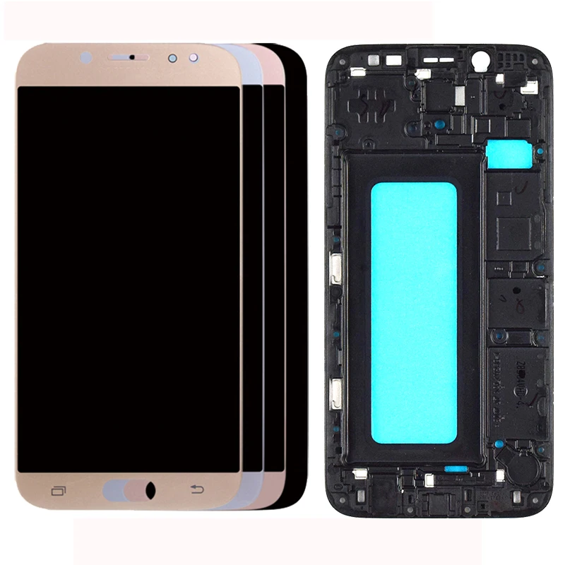 New For Samsung Galaxy J7 Pro 2017 J730 SM-J730F J730FM/DS J730F/DS J730GM/DS LCD Display+Touch Screen Digitizer Assembly Frame
New For Samsung Galaxy J7 Pro 2017 J730 SM-J730F J730FM/DS J730F/DS J730GM/DS LCD Display+Touch Screen Digitizer Assembly Frame