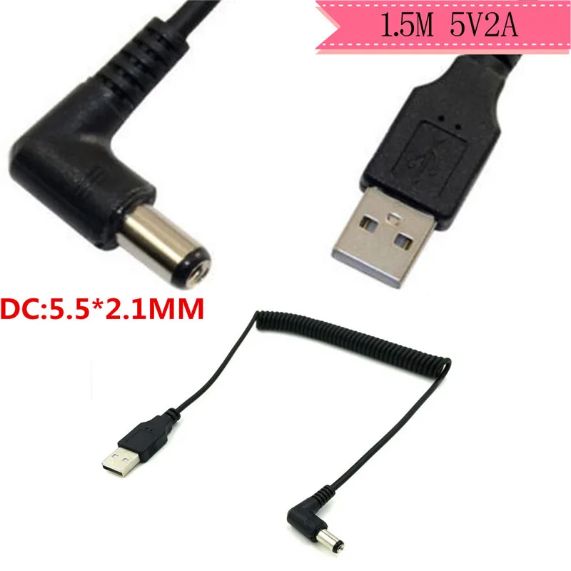DC power plug USB convert to 5.5*2.1mm/DC 5521 L Shape Jack 5.5 mm x 2.1 mm 5.5x2.1mm right angle charging charge cable
DC power plug USB convert to 5.5*2.1mm/DC 5521 L Shape Jack 5.5 mm x 2.1 mm 5.5x2.1mm right angle charging charge cable
