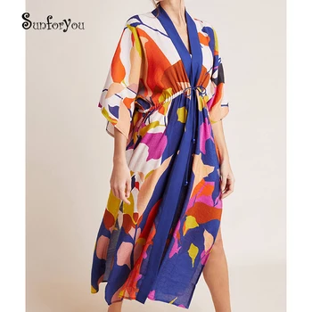 Robe Plage 2020 Cotton Swim suit Cover up Plus size Print Beach coverups for Women Sarong Beach Wrap Bathing suit Cover ups
Robe Plage 2020 Cotton Swim suit Cover up Plus size Print Beach coverups for Women Sarong Beach Wrap Bathing suit Cover ups